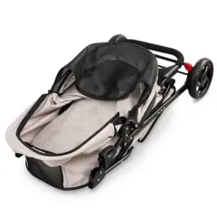 Carlson Dog Stroller - Black/Tan S