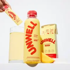Unwell Hydration+Focus Mango Citrus Powder Stick Sport Drink - 8pk