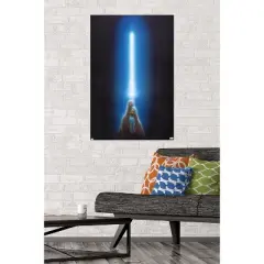 Trends International Star Wars: Original Trilogy - Blue Lightsaber Unframed Wall Poster Prints