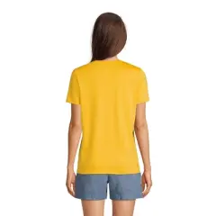 Lands' End Women's Tall Relaxed Supima Cotton Short Sleeve V-Neck T-Shirt