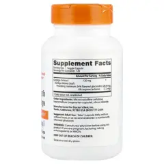 Doctor's Best Extra Strength Ginkgo, 120 mg, 120 Veggie Caps, Herbal Supplements