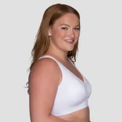 Vanity Fair Womens Beyond Comfort Sleek and Smooth Simple Sizing Wireless Bra 72037