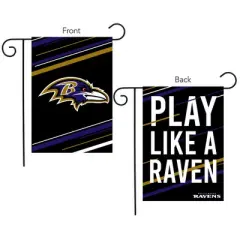 Briarwood Lane Baltimore Ravens Slogan Garden Flag NFL Licensed 1