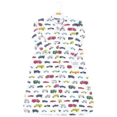 Hudson Baby Long Sleeve Cotton Jersey Sleeping Bag, Sack, Blanket, Going Places