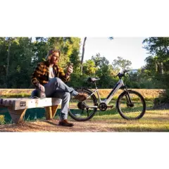 GoPowerBike GoVelo Electric Bike for Adults &ndash; 500W Motor, Removable Battery, 26&rdquo; Tires, 20 MPH Top Speed, 50+ Mile Range