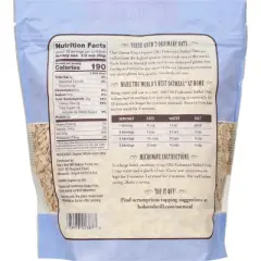 Bob's Red Mill Gluten Free Organic Old Fashioned Rolled Oats - 32oz