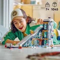 LEGO City Ski and Climbing Center Building Toy Set 60366
