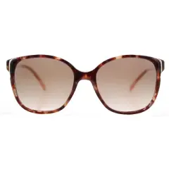 Prada PR01OS UE00A6 Womens Square Sunglasses Spotted Brown Pink 55mm