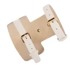 PoisePup &ndash; Luxury Pet Dog Harness &ndash; Soft Premium Italian Leather w/Crystal Harness for Small and Medium Dogs - Hot Marine