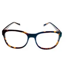 Jones New York J755 52mm Unisex Acetate Rectangular Designer Eyeglasses OR Blue Light Filter OR Reading Glasses in Tortoise Havana Brown Gold