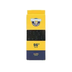 Howies Hockey Cloth Shoelace - Black 96"