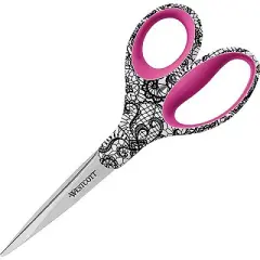 Westcott Scissors Decorative Handles 3-1/2"Wx8"Lx1/2"H AST 16660
