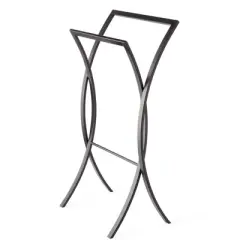 Onda Double Towel Stand Matte Black - Better Living Products