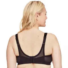 Glamorise Womens MagicLift Seamless Everyday Wirefree Bra 1007 Black