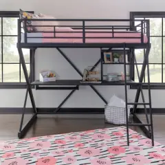 Full Zayne Loft Bed - Powell