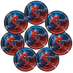 Spider-Man 7" 8ct Paper Party Snack Plates