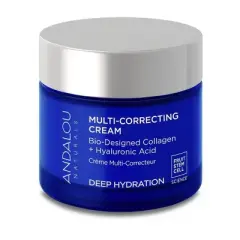 Andalou Naturals Deep Hydration Multi-Correcting Face Cream - 1.7 fl oz