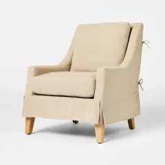 Camas Slipcover Accent Chair Khaki - Threshold&trade; designed with Studio McGee