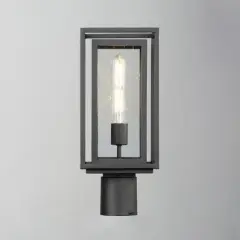 Maxim Lighting Cabana 1 - Light Post Light in  Black