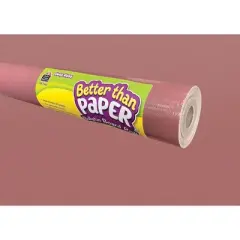 Teacher Created Resources&reg; Better Than Paper&reg; Bulletin Board Roll, 4' x 12', Deep Rose, 4 Rolls