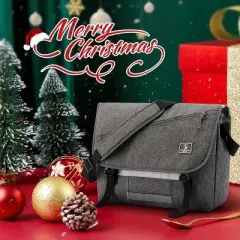 Messenger Bag for Men, 15.6 Inch Laptop Crossbody Bags Women Casual Satchel Shoulder Bag College Travel Office Briefcase