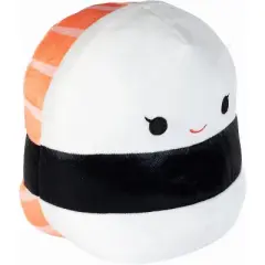 Squishmallows 10-Inch Solenn The Salmon Sushi - Official Jazwares Plush - Collectible Soft & Squishy Stuffed Animal Toy - Gift for Kids, Girls & Boys