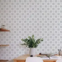 Tempaper Decorative Tile Peel and Stick Wallpaper