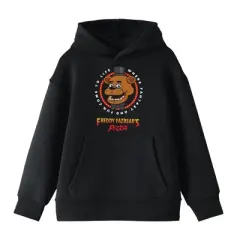 Youth Boys Five Nights at Freddys Horror Game Black Hoodie