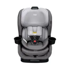 Britax Poplar Convertible Car Seat - Slim 17" Design - ClickTight Technology - Glacier Graphite