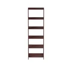 Hastings Home 5-Tier Freestanding Bookcase - Brown