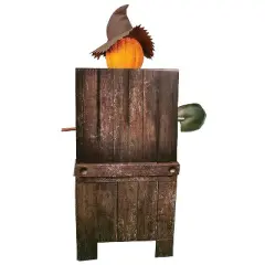 44" Smiling Jack Greeter with Chair Halloween Decoration