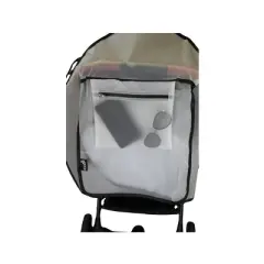 Hoovy Universal Stroller Rain Cover with Breathable Bug Net