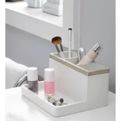 Moda at Home Hudson 3-Part Resin Bath Organizer