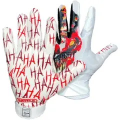 Battle Sports "Krazy Klown" Battle Cloaked Adult Football Receiver Gloves