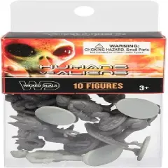 1 pcs Humans Vs Aliens Space Monster Action Figure Toy Playset - Unique Futuristic Sculpts - Great for Party Favors, Decorations, Dioramas, etc