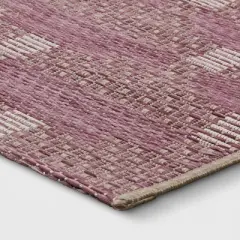 Modern Tile Outdoor Rug Pink - Threshold&trade;