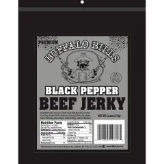 Buffalo Bills 2.6oz Premium Black Pepper Beef Jerky Packs (six 2.6oz beef jerky packs)