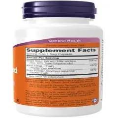 Grape Seed Extract 250 mg by Now Foods  -  90 VegCap