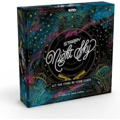 Buffalo Games Starry Night Sky Constellation Exploration Board Game, Ages 10 and Up