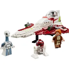 LEGO Star Wars Obi-Wan Kenobi Jedi Starfighter 75333 Building Toy Set
