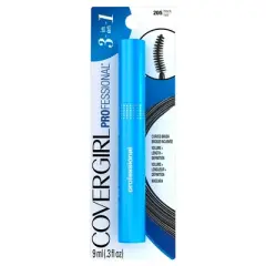 COVERGIRL Professional 3-in-1 Curved Brush Mascara - 205 Black - 0.3 fl oz