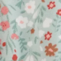 Carter's Just One You&reg;️ Toddler Girls' 2pk Florals and Owls Fleece Footed Pajama - Ivory/Green