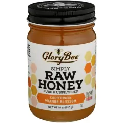 GloryBee Orange Blossom Honey Jar - Case of 6 - 18 oz