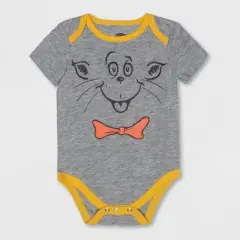 Baby Boys' 5pk Dr. Seuss Knit Short Sleeve Bodysuit