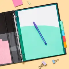 1" 3 Ring Binder Clear View - up&up&trade;