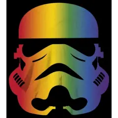 Kids Star Wars Large Rainbow Pride Stormtrooper T-Shirt