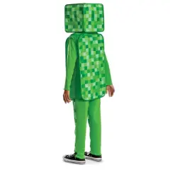 Mojang Synergies AB Kids' Minecraft Creeper Classic Costume Suit Green
