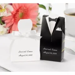 24ct Wedding Dress Favor Boxes