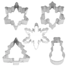 R&M International Snowfall/Christmas Mini Cookie Cutters, Set of 11