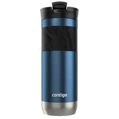 Contigo SNAPSEAL Insulated Stainless Steel Travel Mug with Grip, 20 Ounce